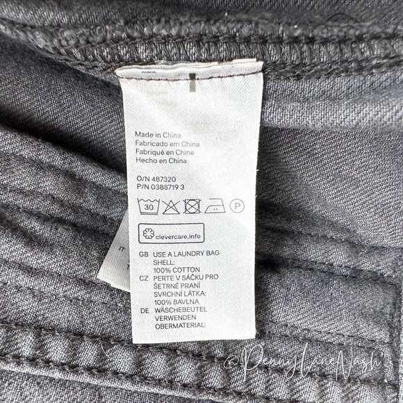 H&M Coachella Denim Embroidered Boho Vest Waistcoat - Picture 4 of 10